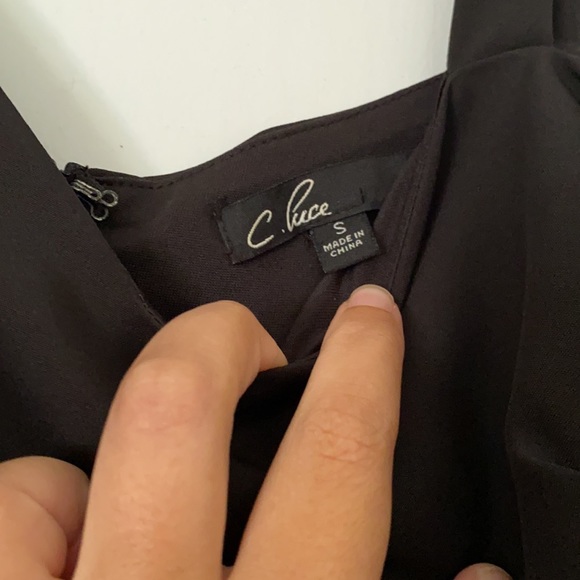 Black off the shoulder dress - Picture 4 of 5